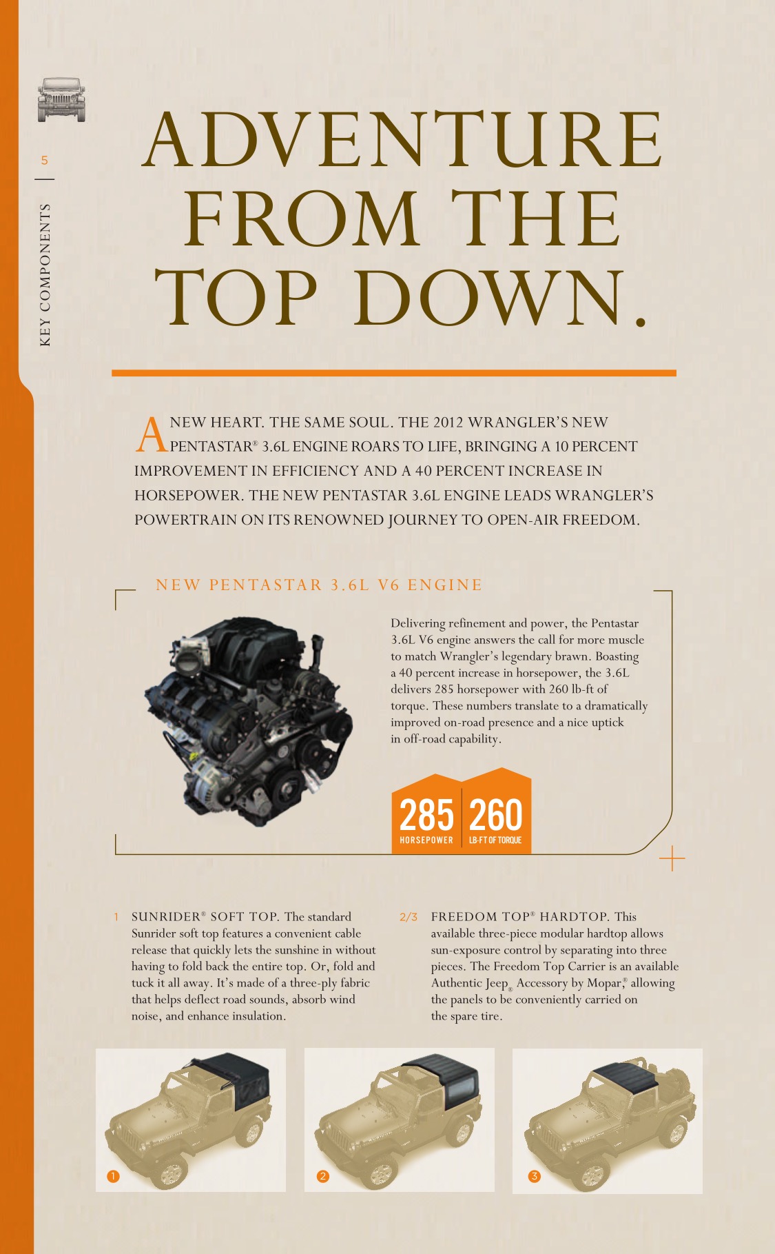 2012 Jeep Wrangler Brochure Page 8